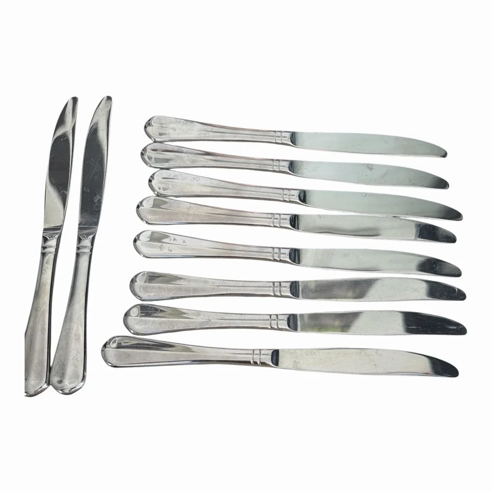 Mikasa Colette 18/10 Stainless Steel Dinner Knives Glossy Vietnam Set of 1